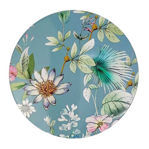Dyme Ceramic Trivet With Cork Back - Daisy Chain